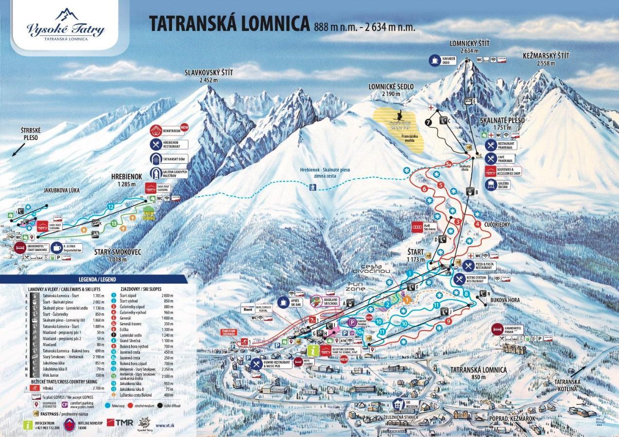 Apartman Tatry Tatranská Lomnica المظهر الخارجي الصورة
